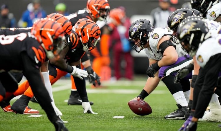 bengals-ravens lined up